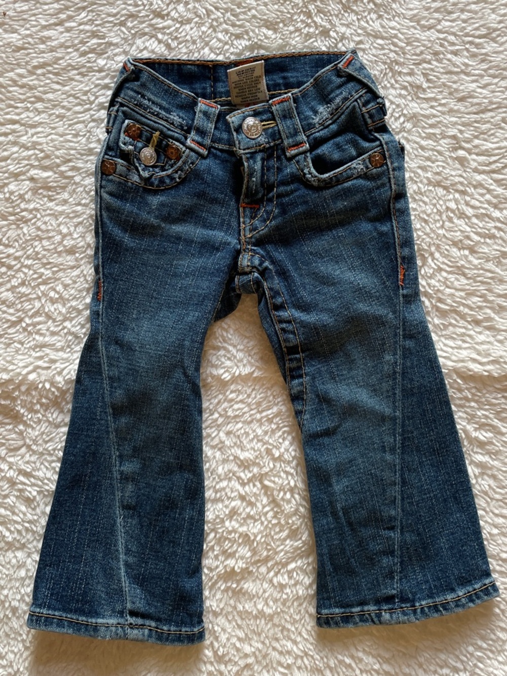 True Religion Kids Dark Blue Denim Jeans